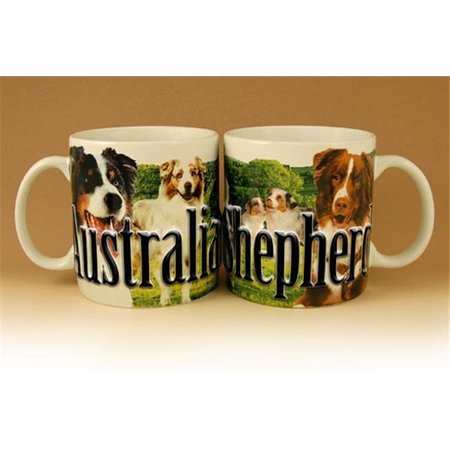 AMERICAWARE Americaware PMAUS01 Australian Shepherd Mug PMAUS01